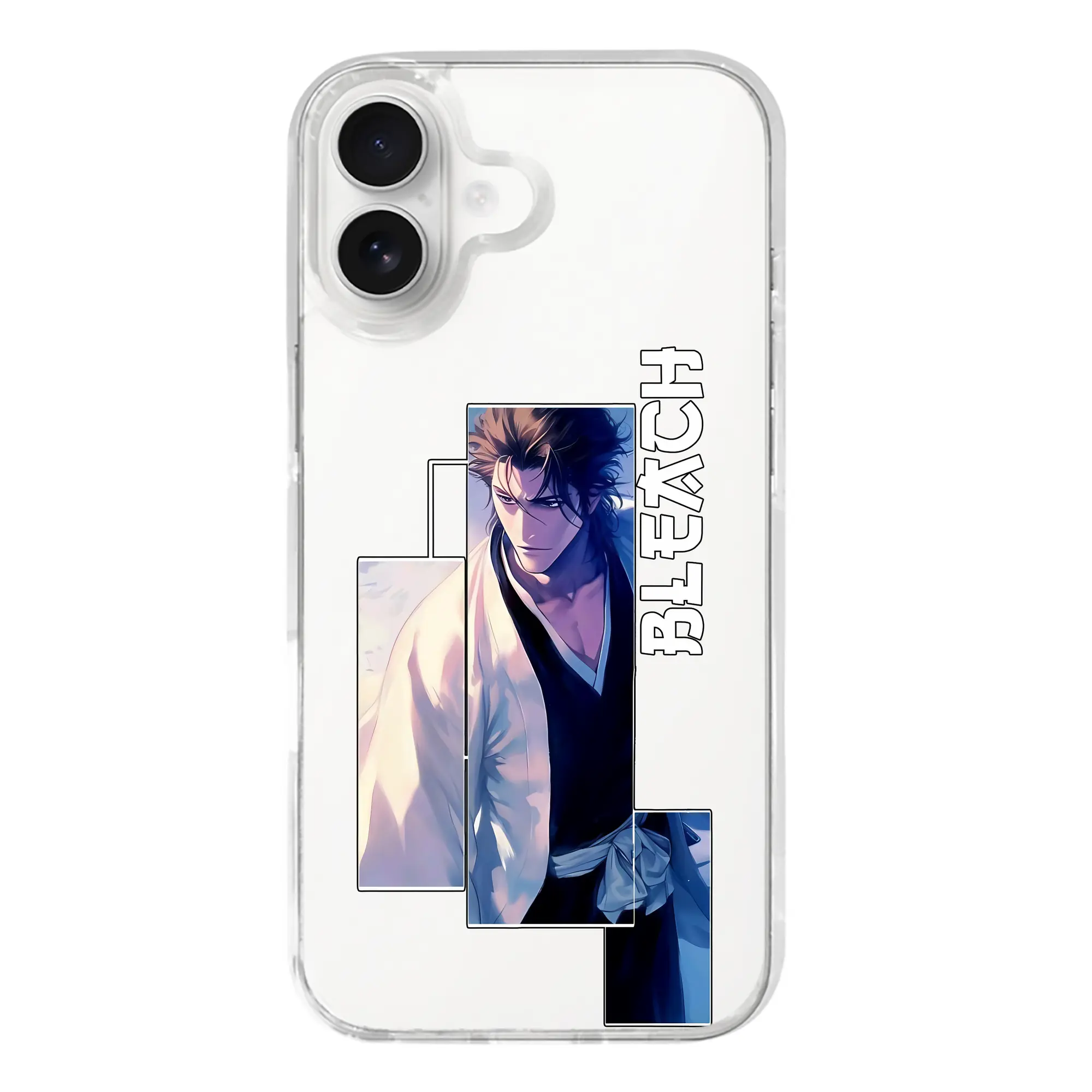 ブリーチ グッズ 藍染 惣右介 - iPhone 17シリーズ 透明スマホケース – 薄型・耐衝撃・精密フィット保護カバー